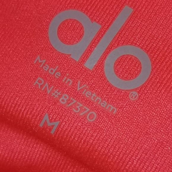 Alo Yoga Medium Orange low Waist Airlift Legging. - Picture 7 of 14